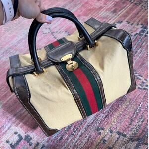 GUCCI Vintage Large Train Case Collector's Piece
